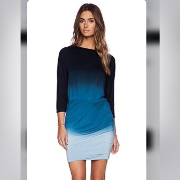 Young Fabulous & Broke Clancy Back Cutout Dress Modal Jersey Stretch - Picture 1 of 7